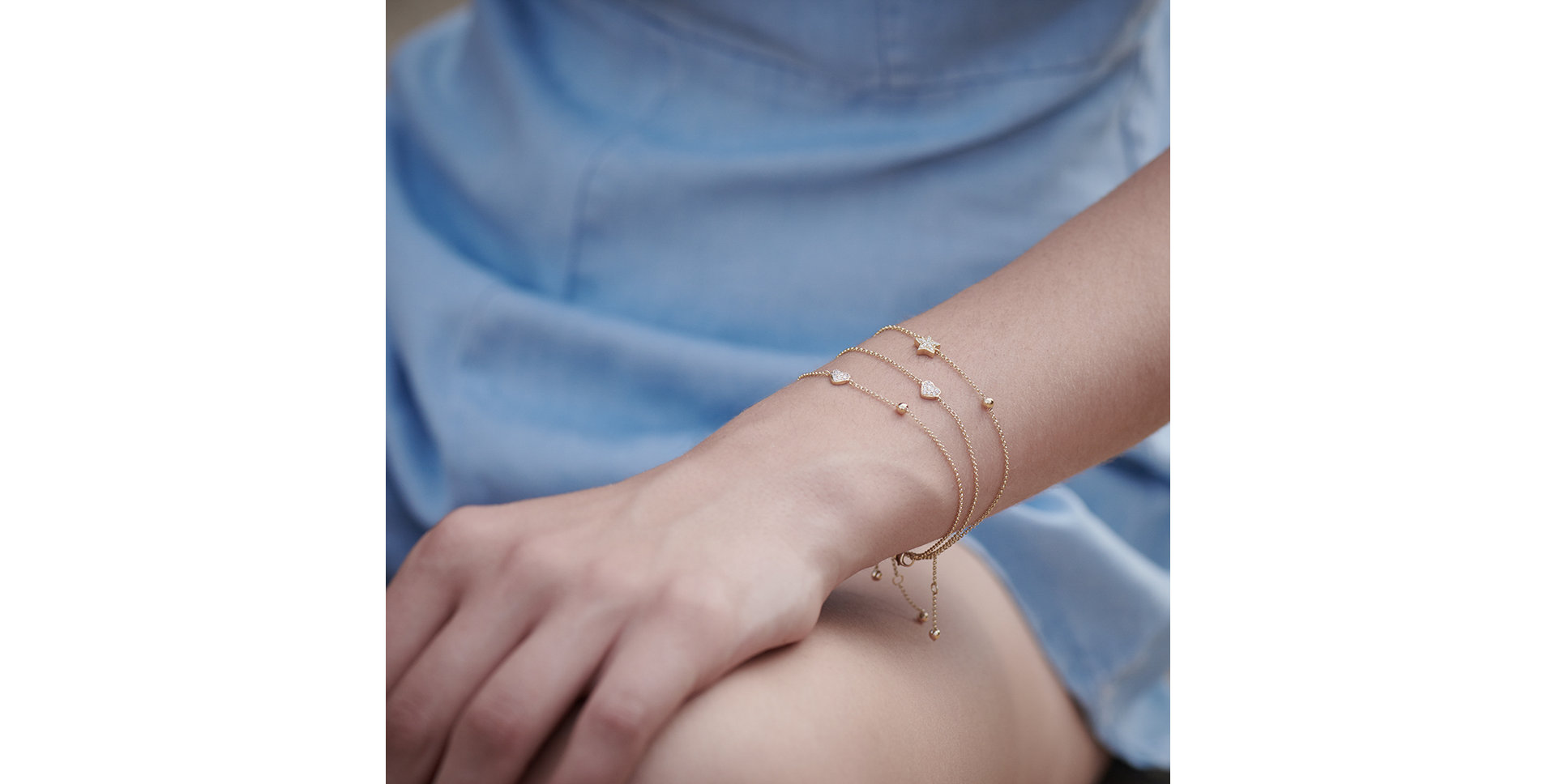 Náramok s diamantmi Heaven Message