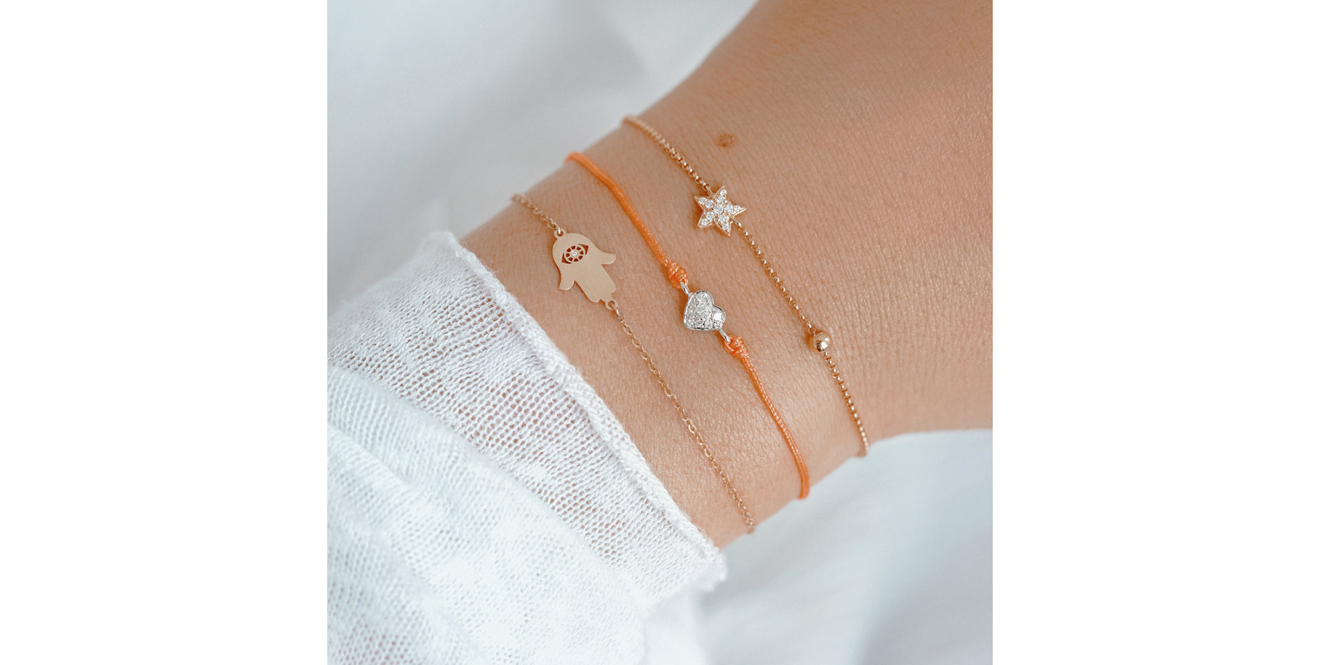 Náramok s diamantmi Heaven Message