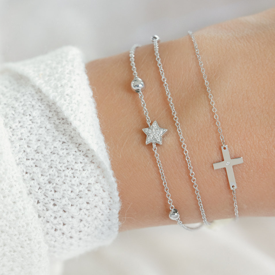 Náramok s diamantmi Starshine Message