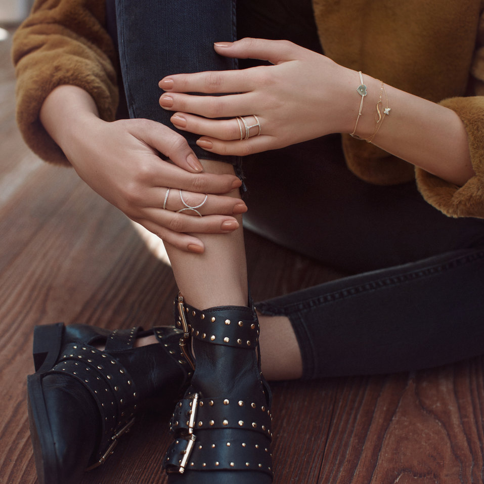 Prsteň s diamantmi Simply Luxury