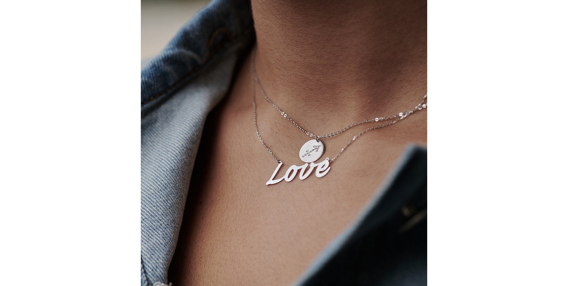 Náhrdelník s diamantom Love Treasure