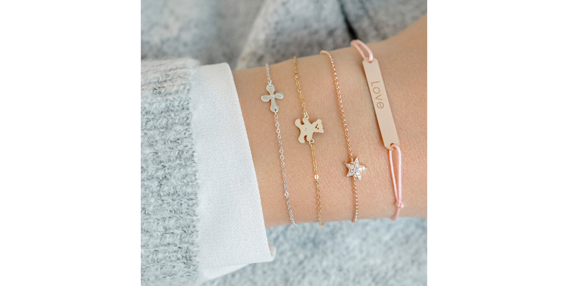 Náramok s diamantom My Religion