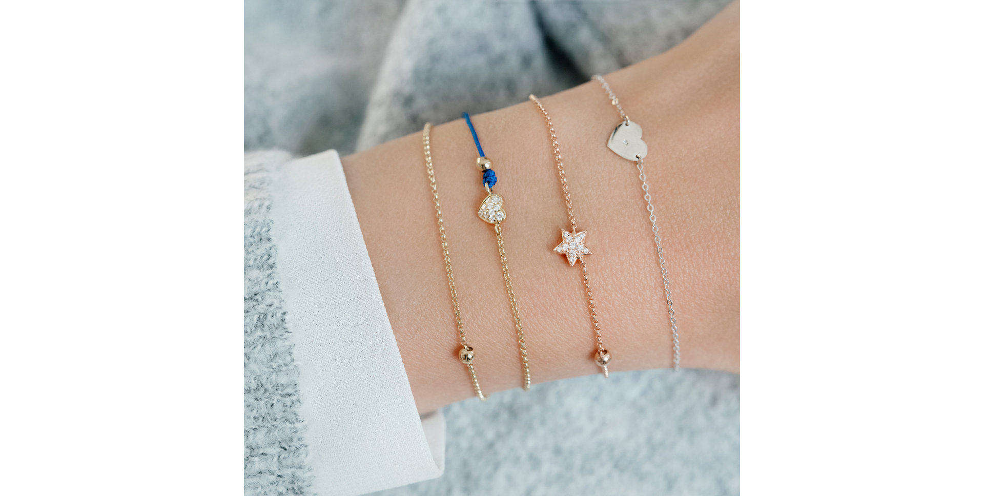 Náramok s diamantom My Heart