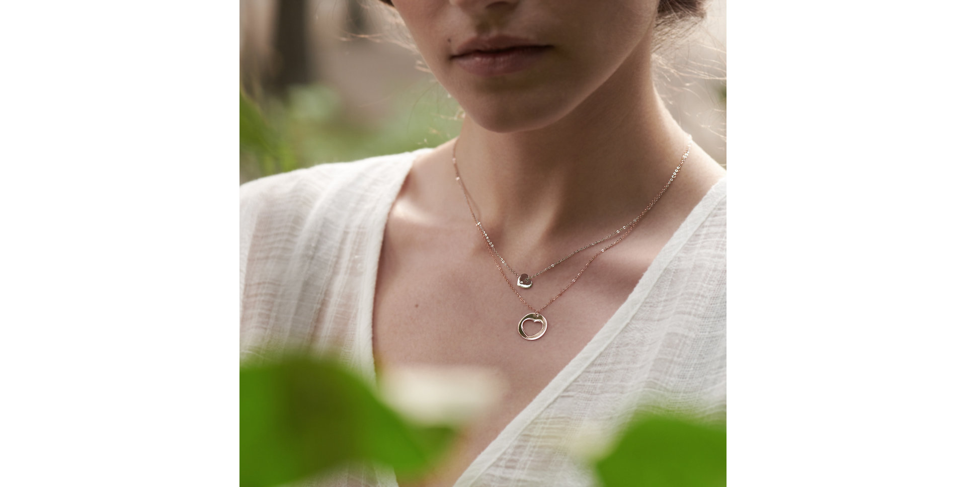 Náhrdelník s diamantom Love Symbol