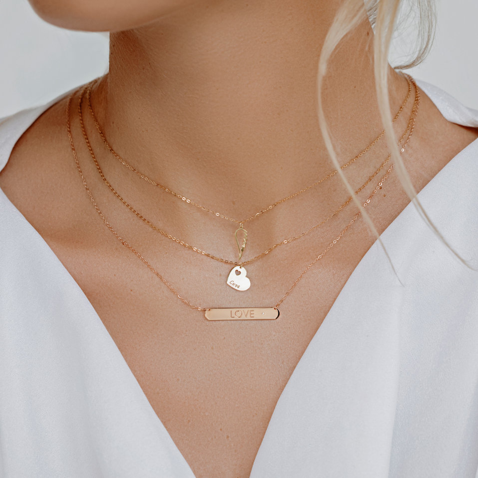 Náhrdelník s diamantom Passion Heart