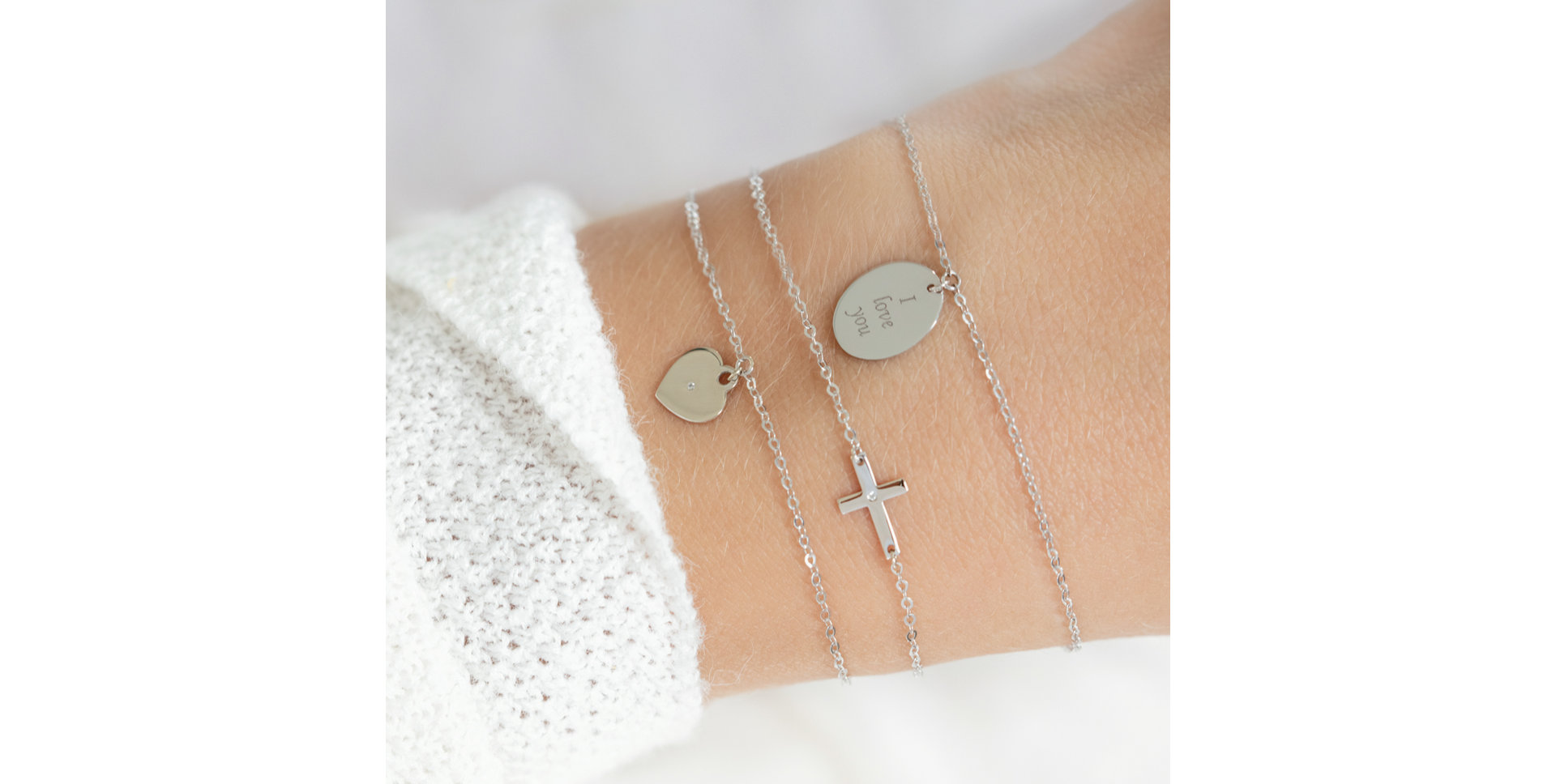 Náramok s diamantom Amour Touch