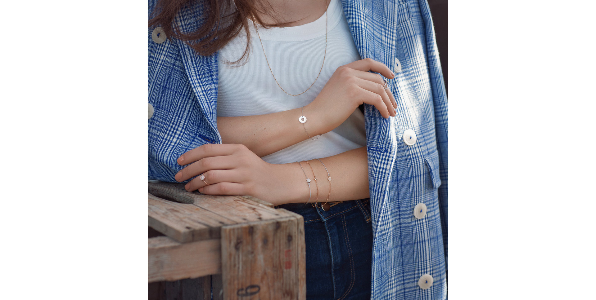 Náramok s diamantom Signature Heart