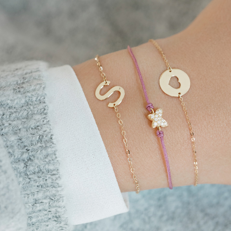 Náramok s diamantom Signature Heart