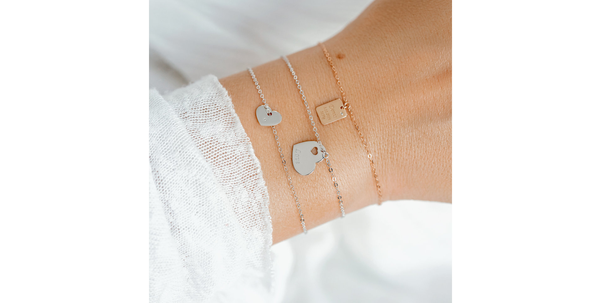 Náramok s diamantom Passion Heart