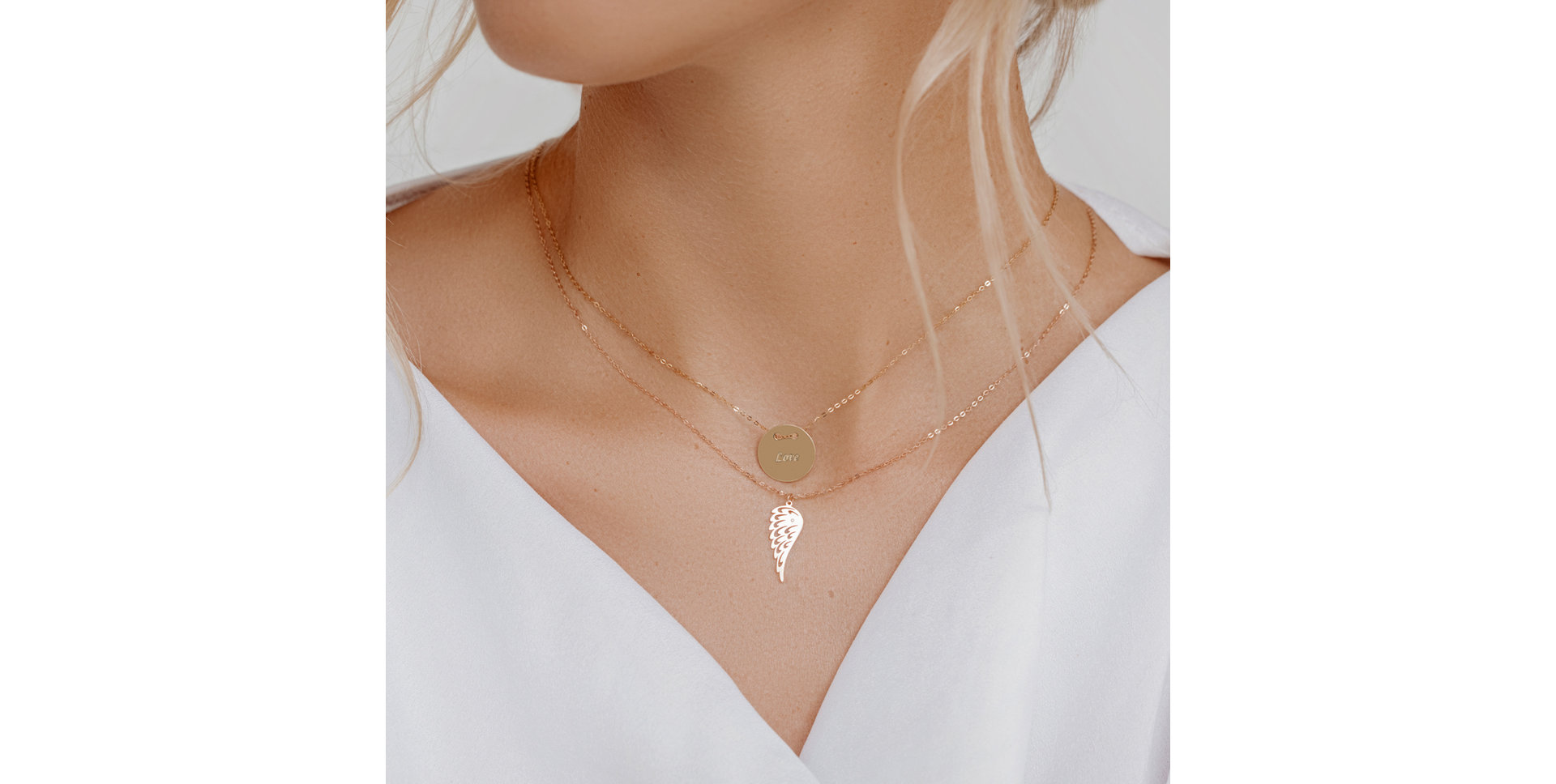 Náhrdelník s diamantom Love Splendor