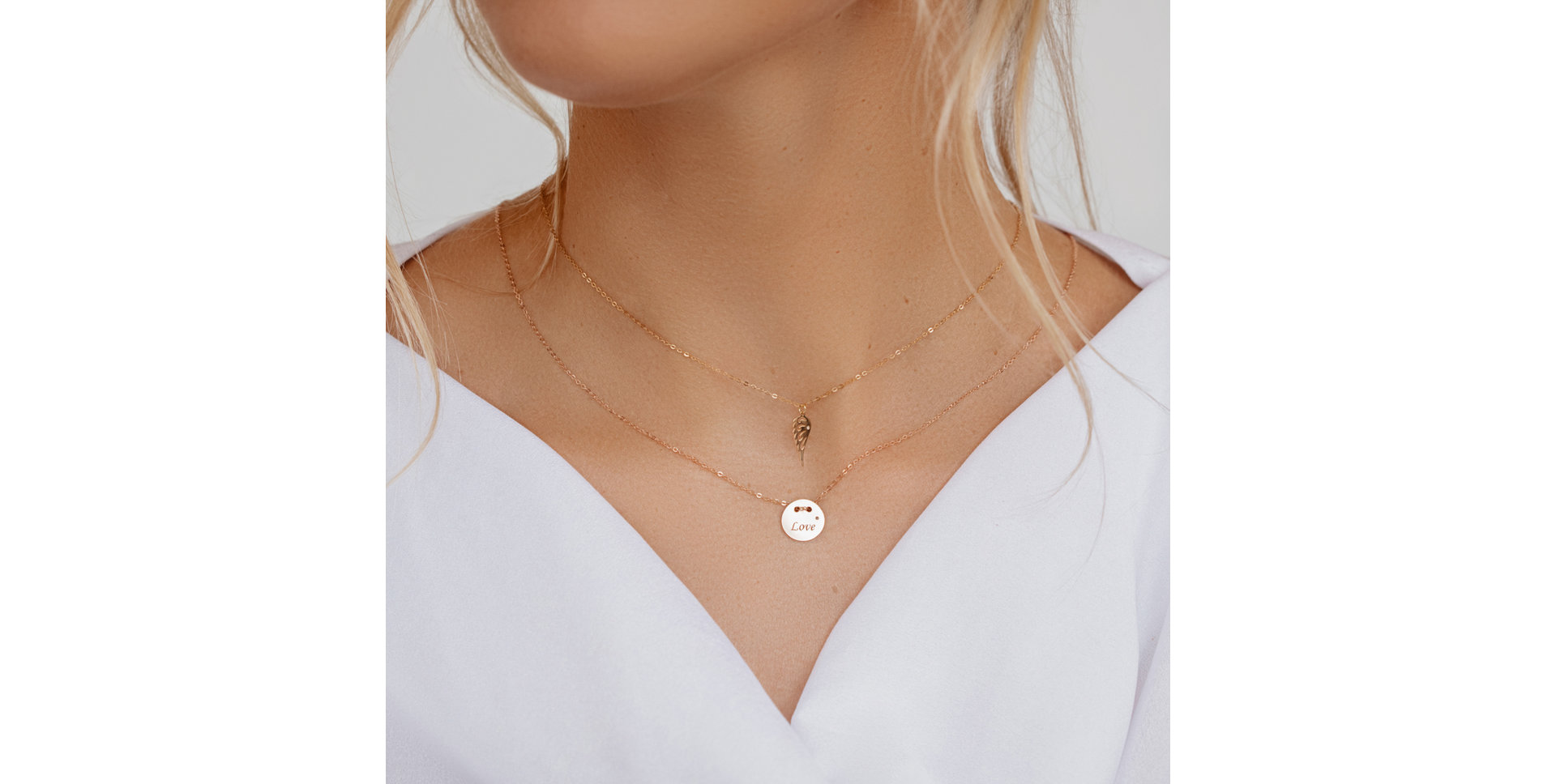 Náhrdelník s diamantom Love Splendor