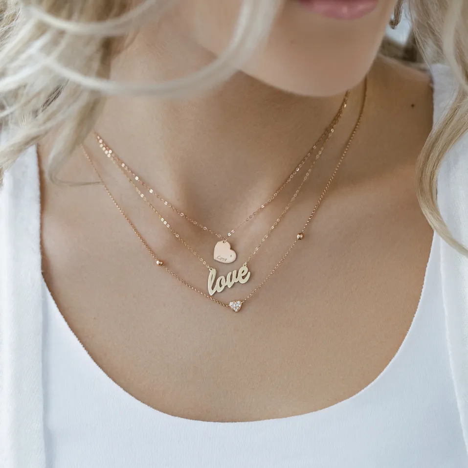 Náhrdelník s diamantom Envoy Love