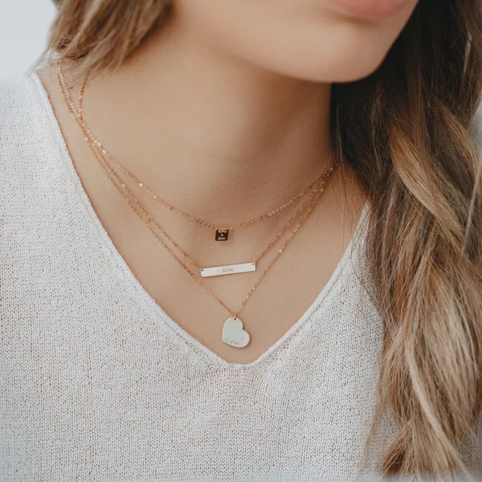 Náhrdelník s diamantom Envoy Love