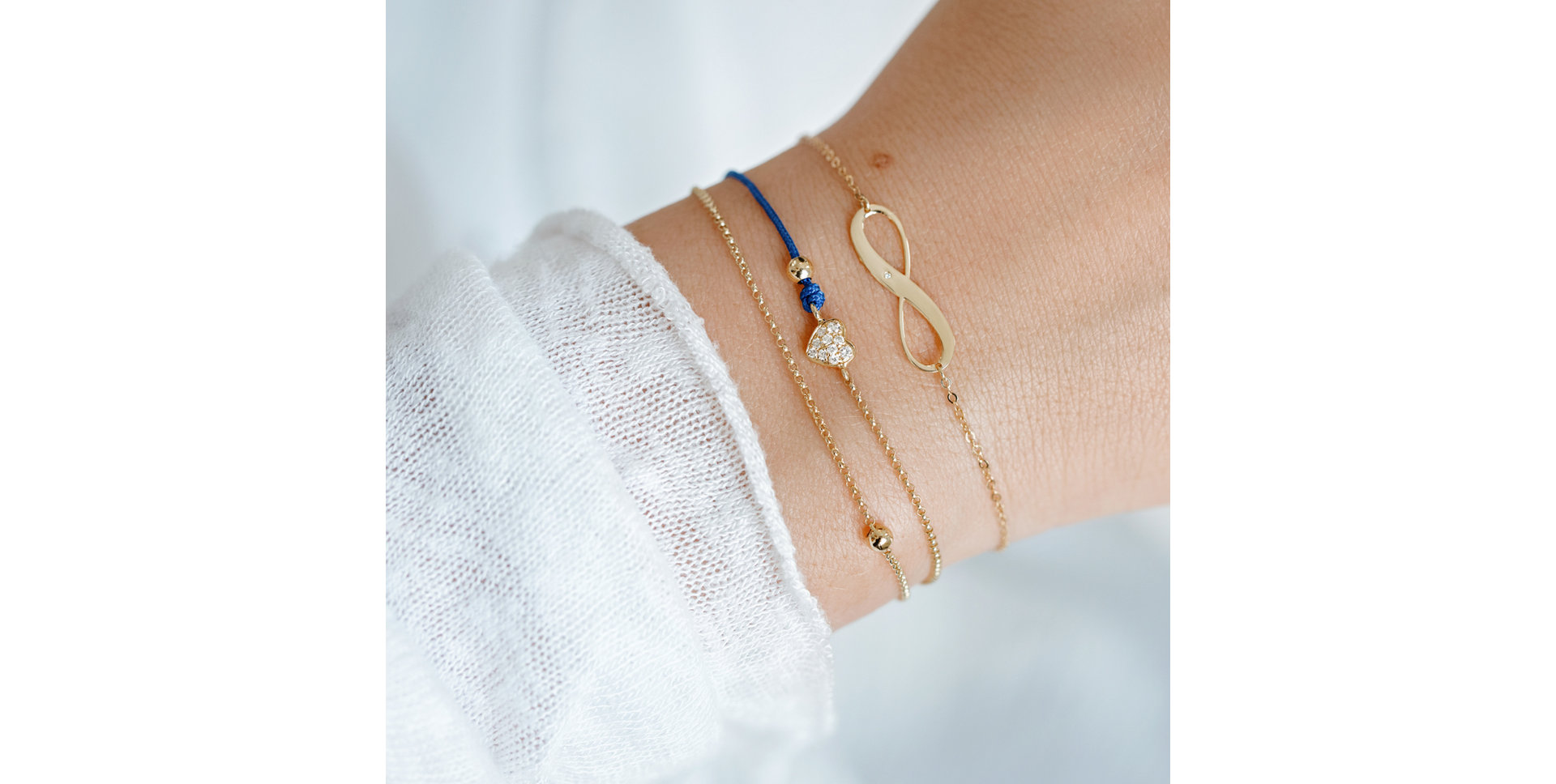 Náramok s diamantom My Infinite