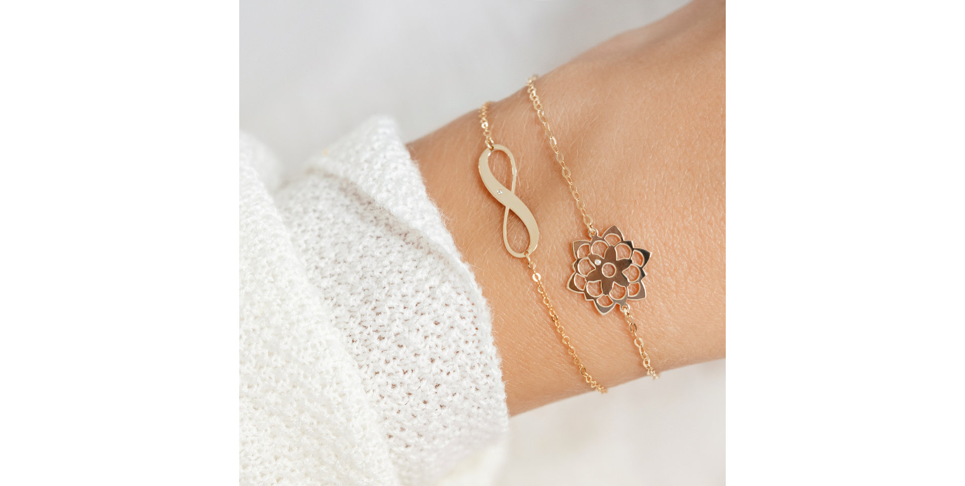 Náramok s diamantom My Infinite