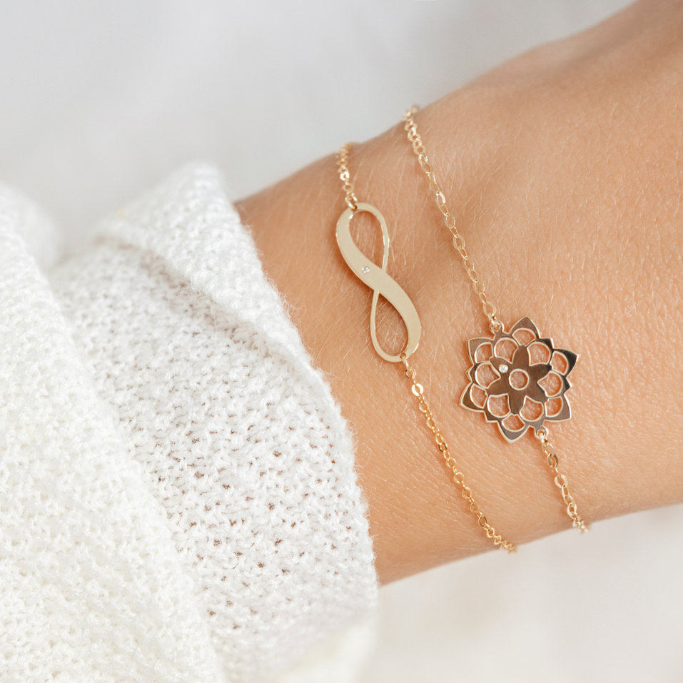 Náramok s diamantom My Infinite