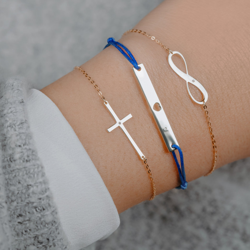 Náramok s diamantom My Infinite