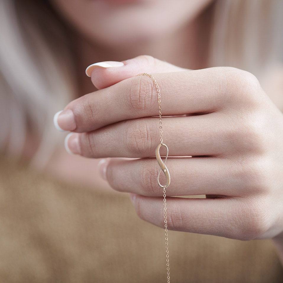 Náramok s diamantom My Infinite