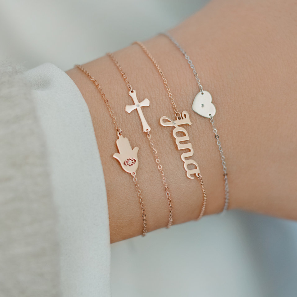 Náramok s diamantom Faith