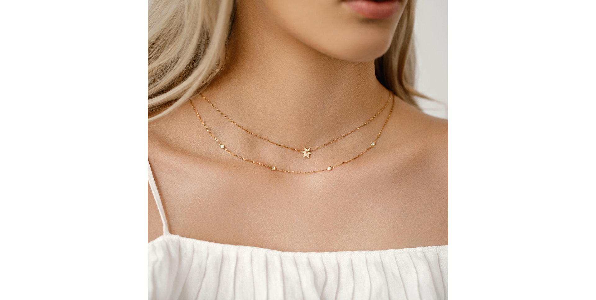 Náhrdelník s diamantom Amazing Star