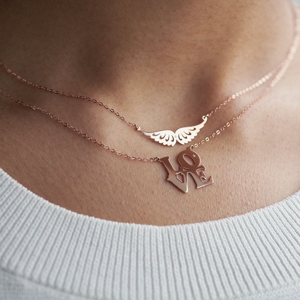 Náhrdelník s diamantom Charming Amour