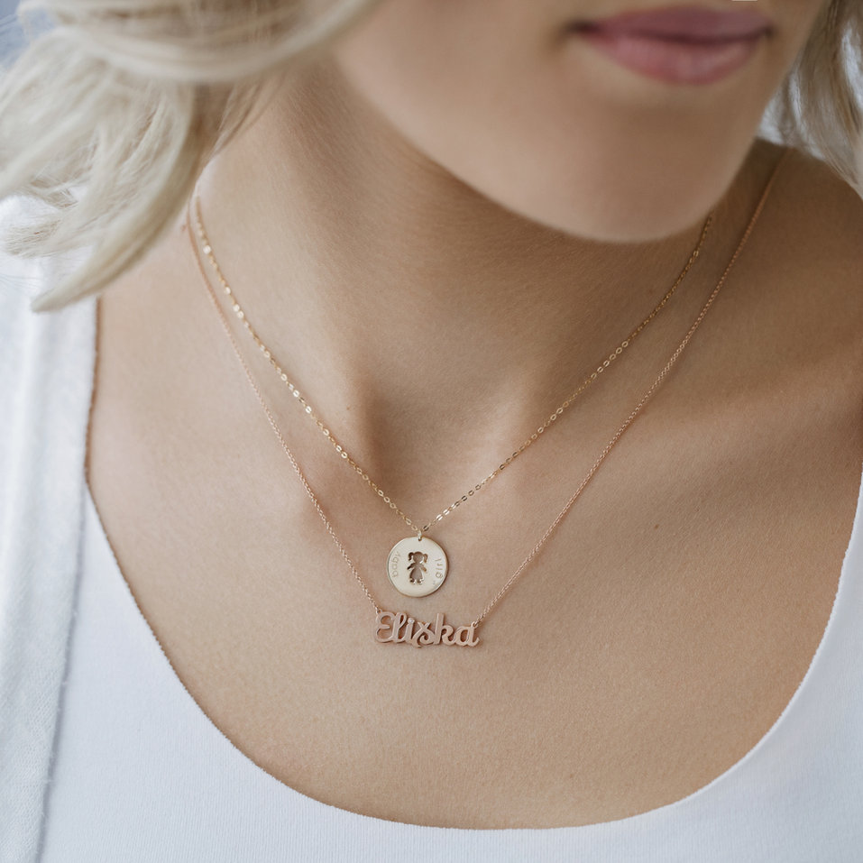 Náhrdelník s diamantom Personalized Gift
