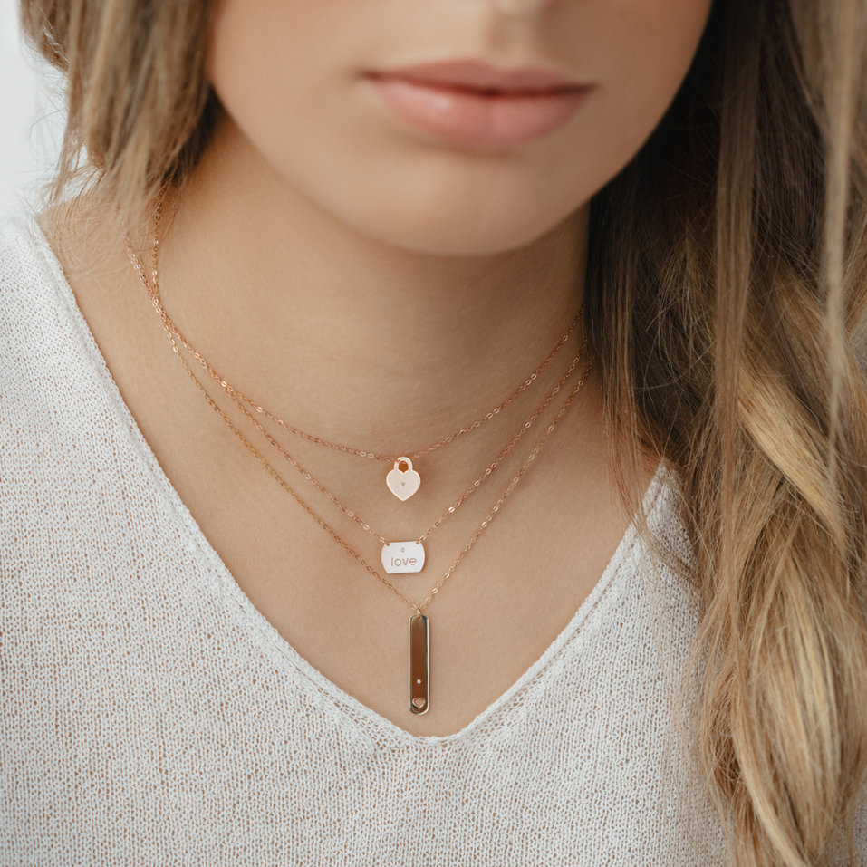 Náhrdelník s diamantom Forever Amour