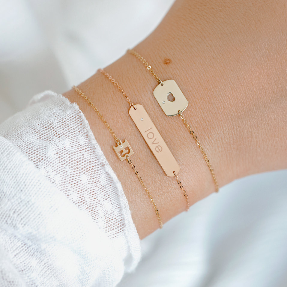 Náramok s diamantom Diamond Love