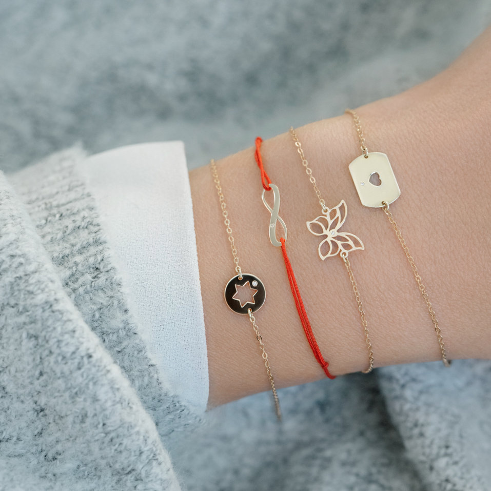 Náramok s diamantom Diamond Love