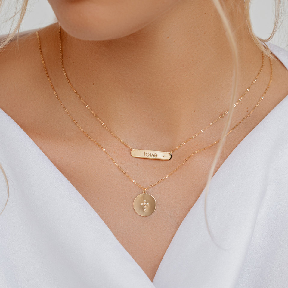 Náhrdelník s diamantom Witching Amour