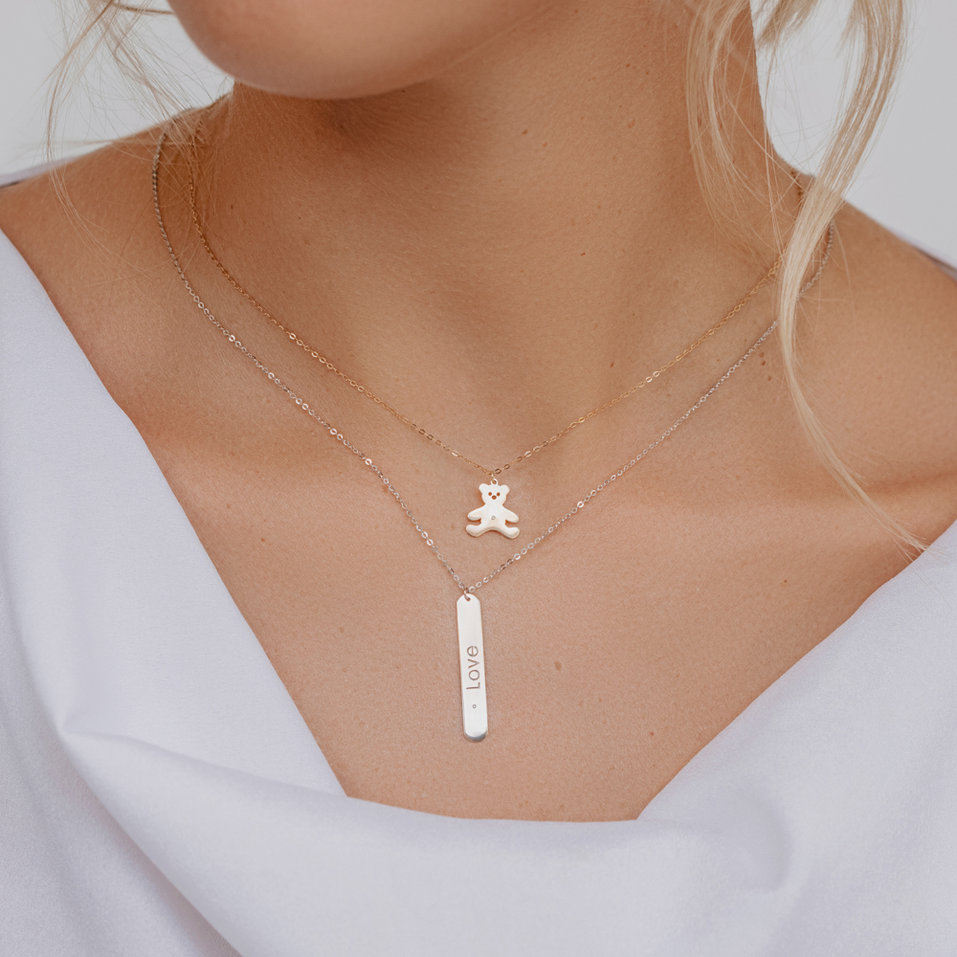 Náhrdelník s diamantom Imposant Amour