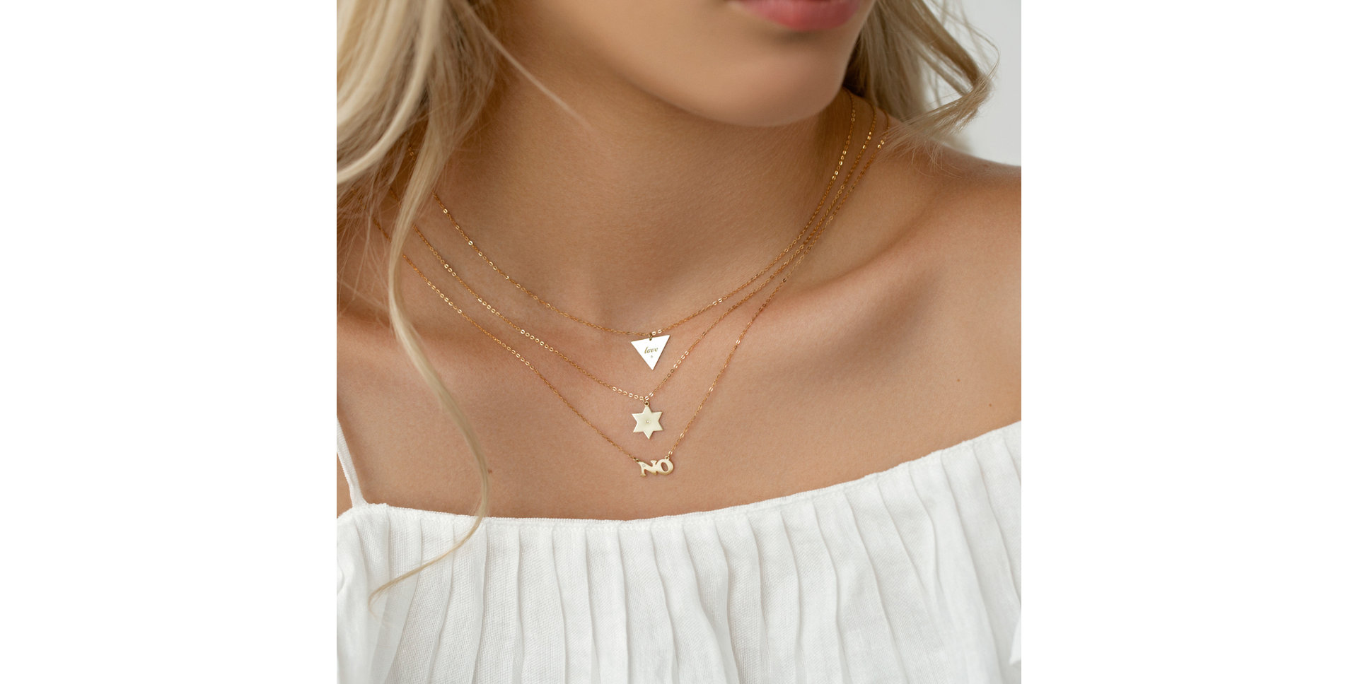 Náhrdelník s diamantom Jude