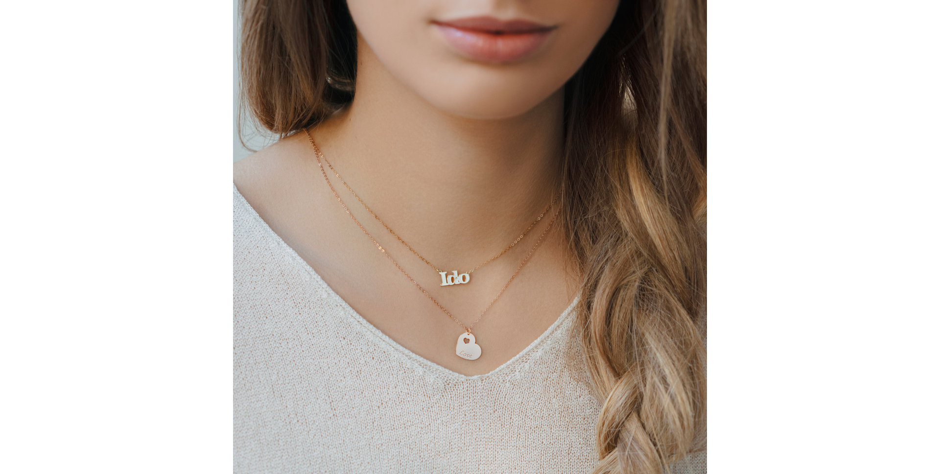 Náhrdelník s diamantom I DO