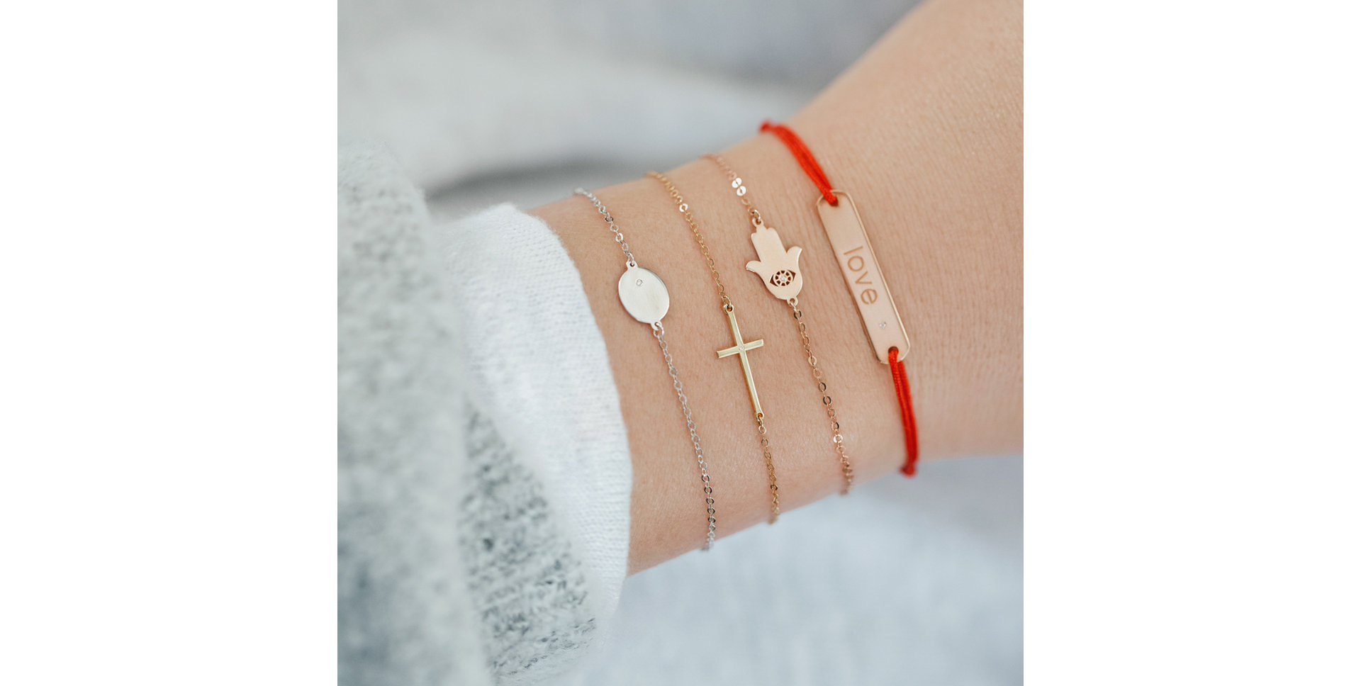 Náramok s diamantom Cross