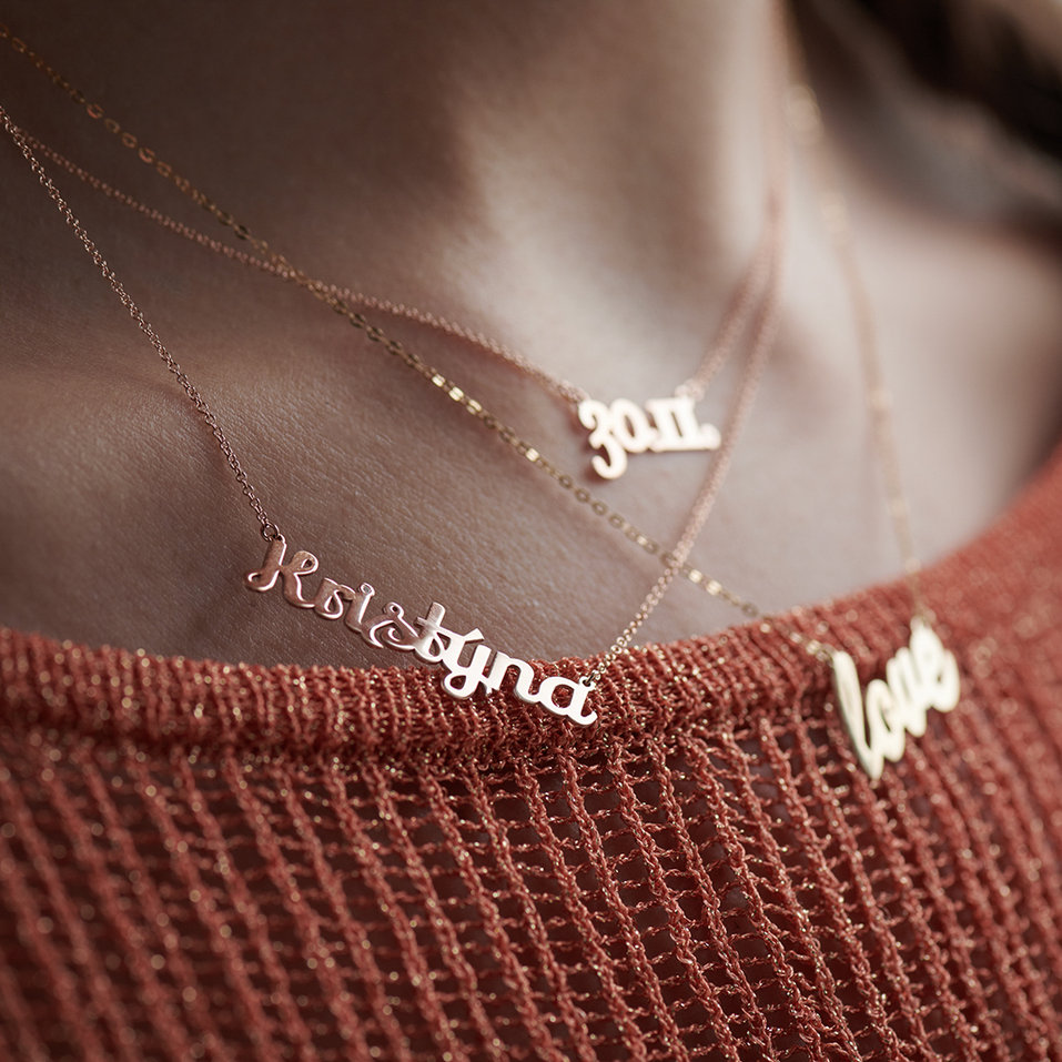 Náhrdelník s diamantom Love Maker