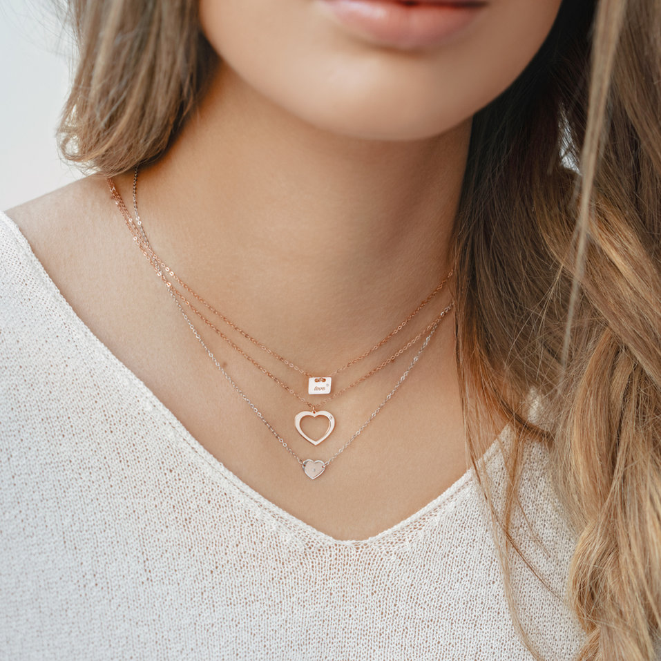 Náhrdelník s diamantom Military Amour