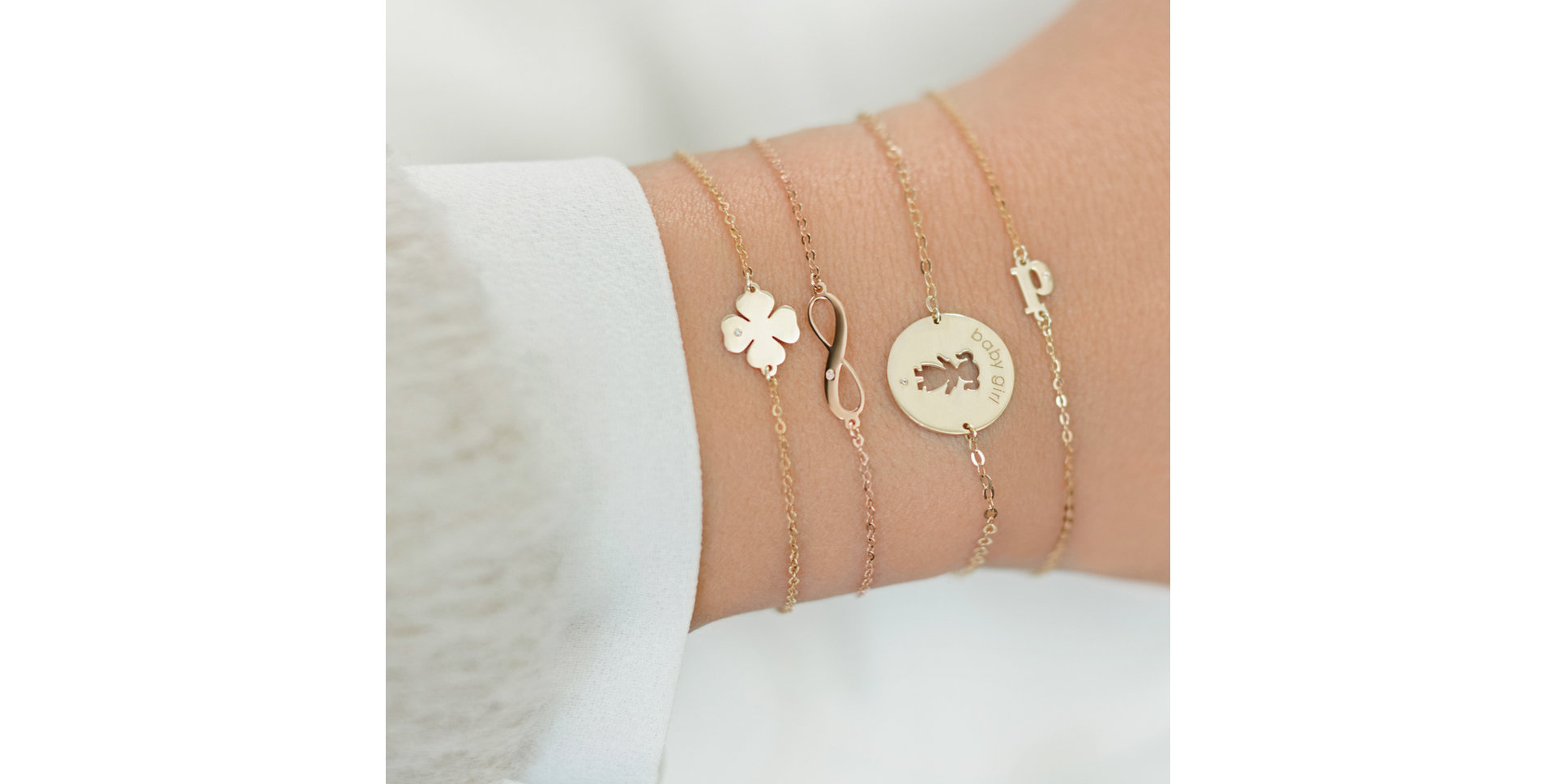 Náramok s diamantom Get Lucky