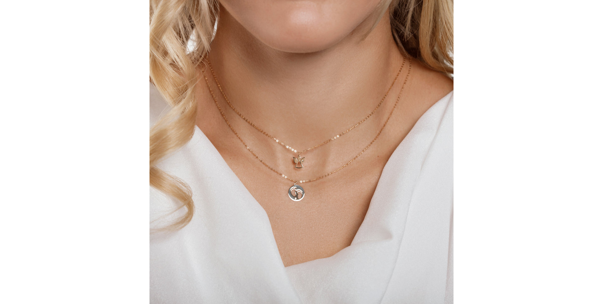 Náhrdelník s diamantom My Angel