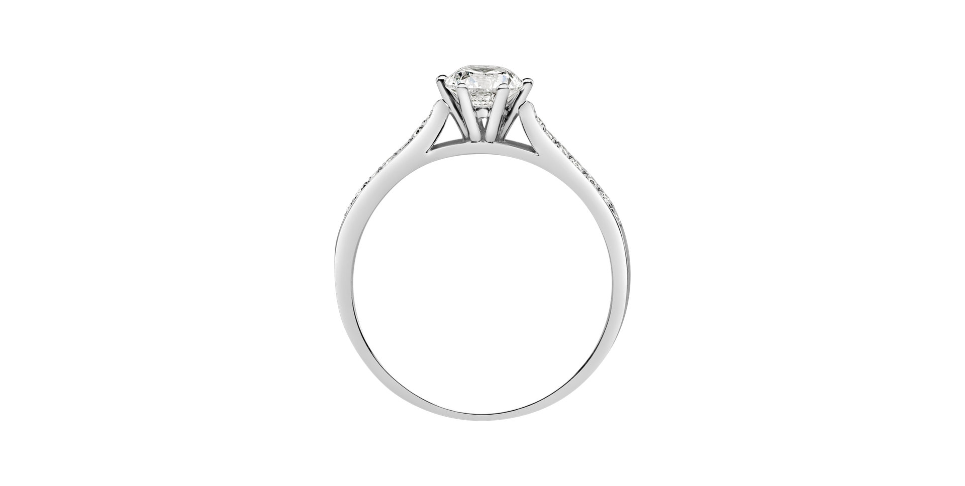 Prsteň s diamantmi Midnight Romance