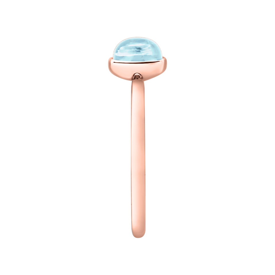 Prsteň s akvamarínom Bonbon