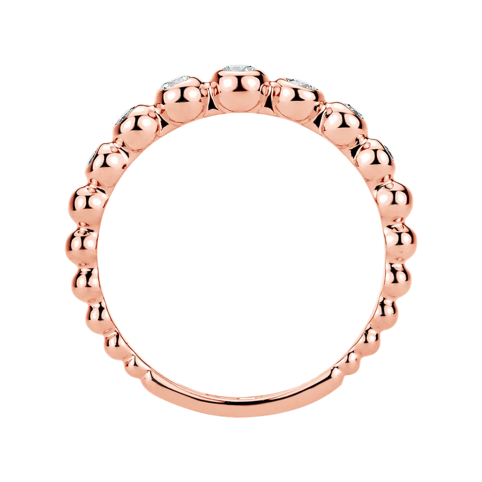 Prsteň s diamantmi Shiny Dots