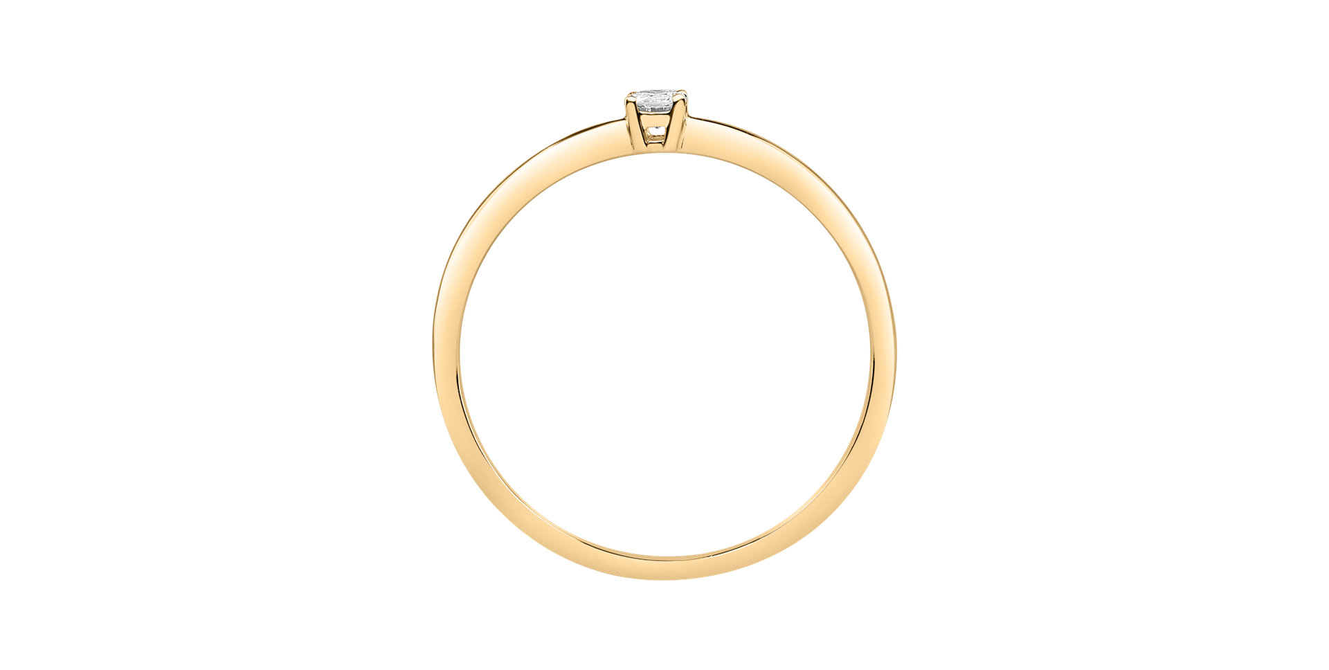 Prsteň s diamantom Space Dream