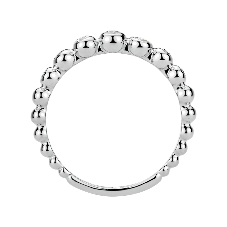 Prsteň s diamantmi Shiny Dots