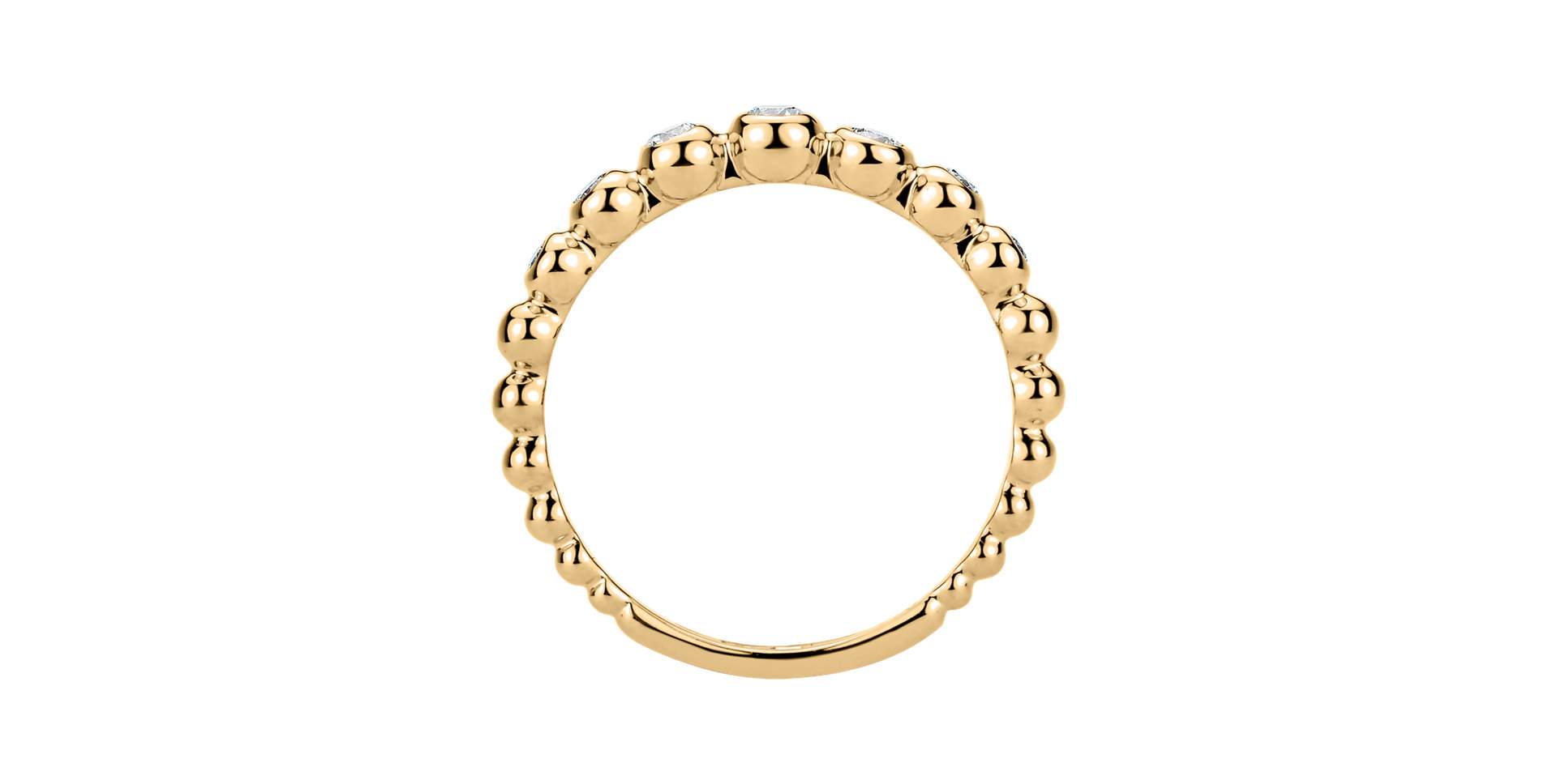 Prsteň s diamantmi Shiny Dots