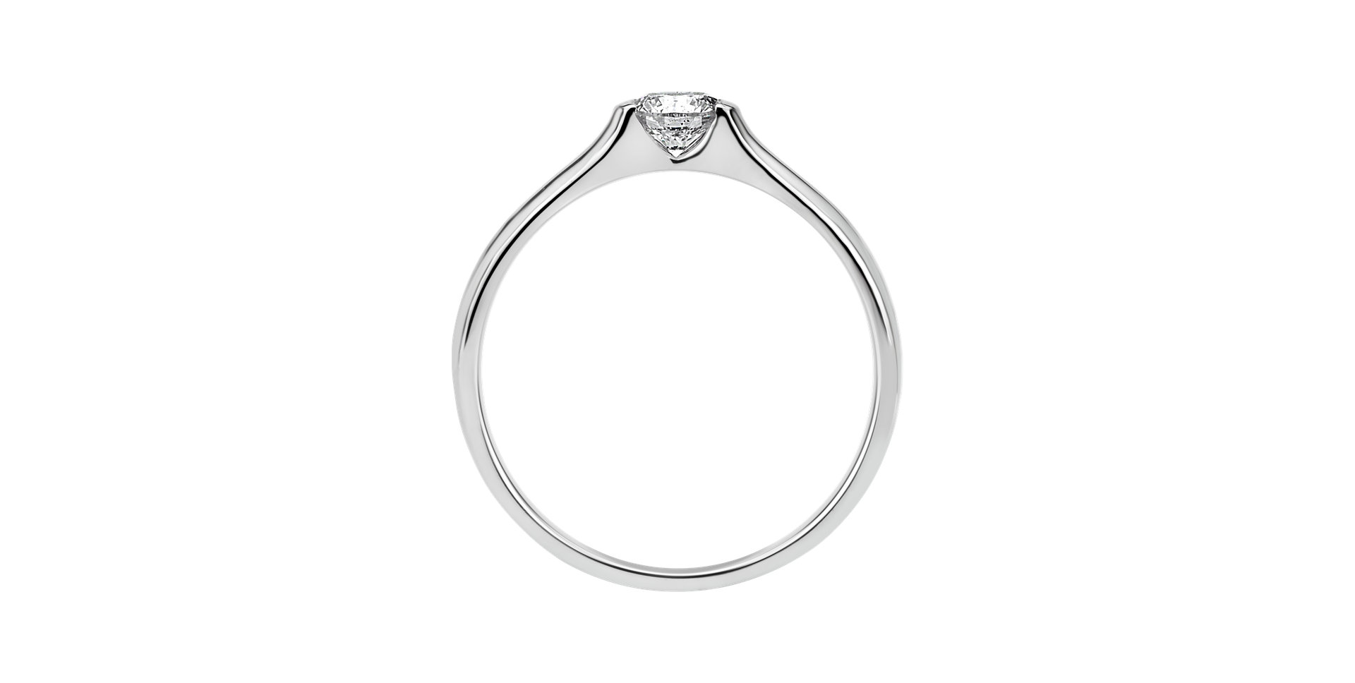 Prsteň s diamantom Brilliant Love