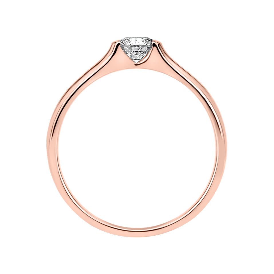 Prsteň s diamantom Brilliant Love