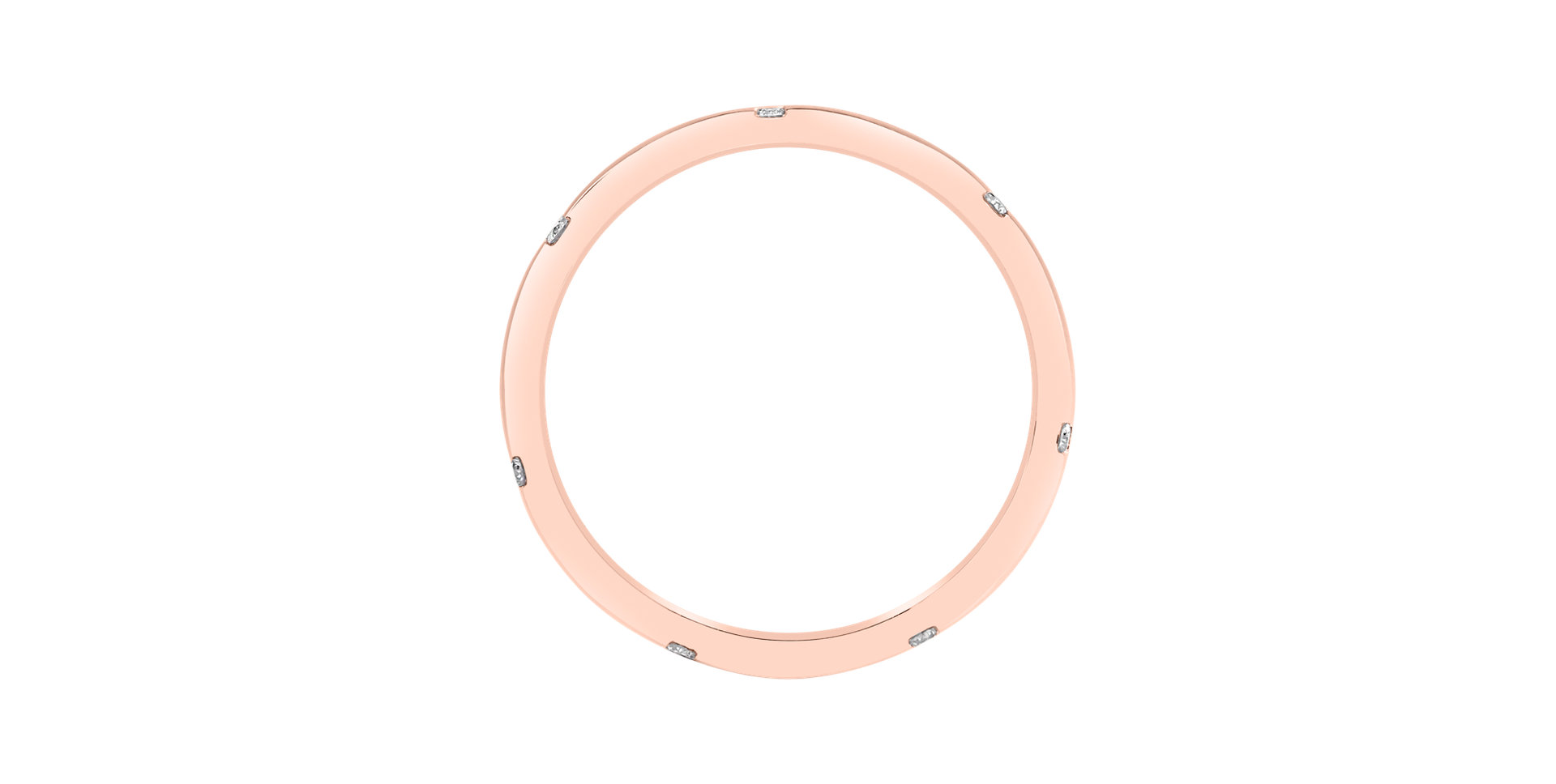 Prsteň s diamantmi Royal Crown