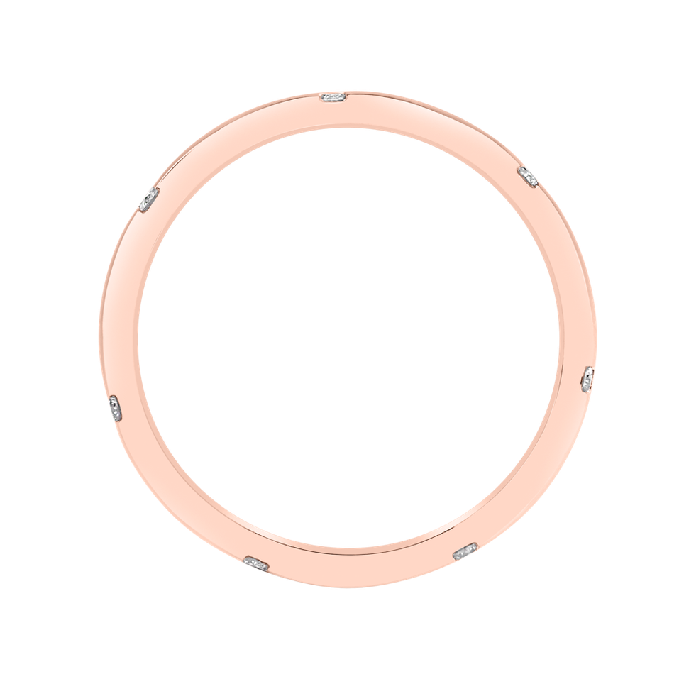 Prsteň s diamantmi Royal Crown