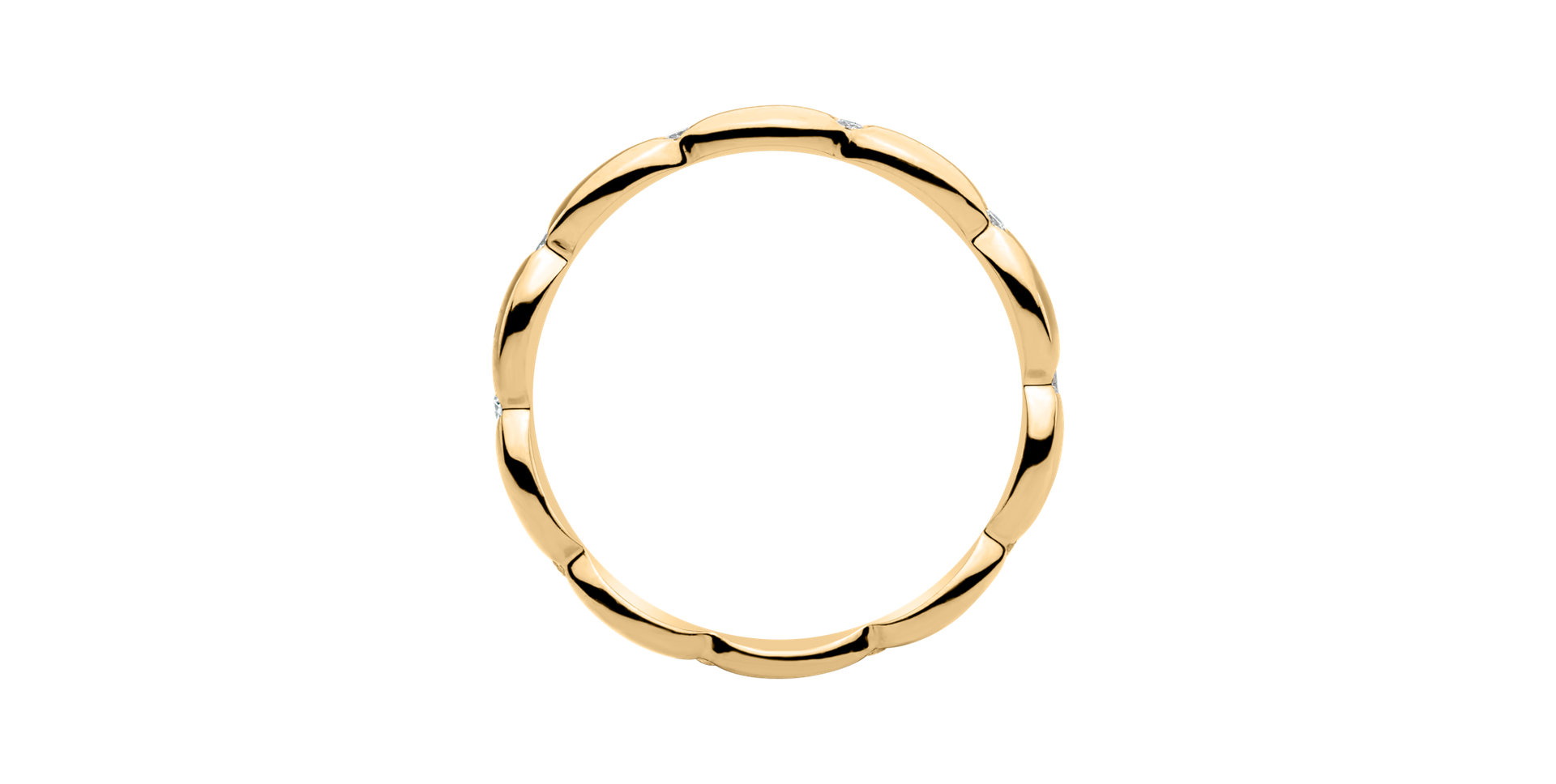 Prsteň s diamantmi Princess Crown