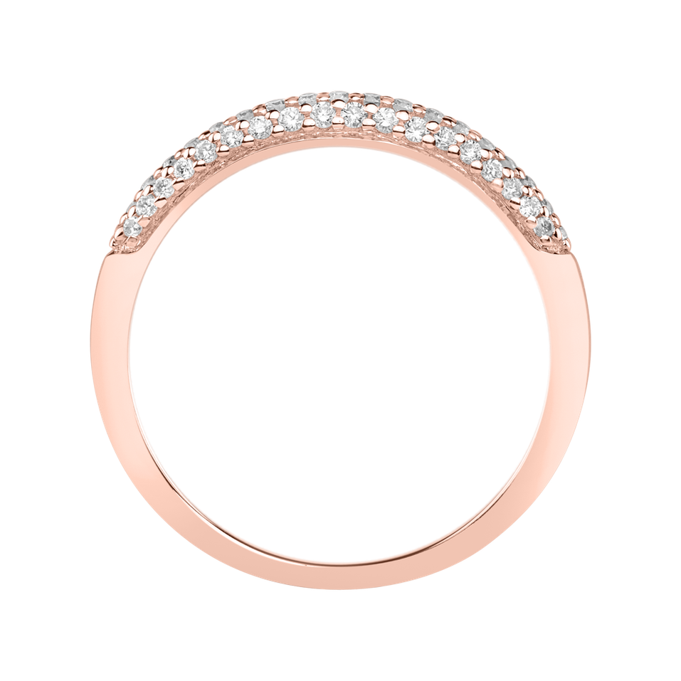 Prsteň s diamantmi Shiny Storm